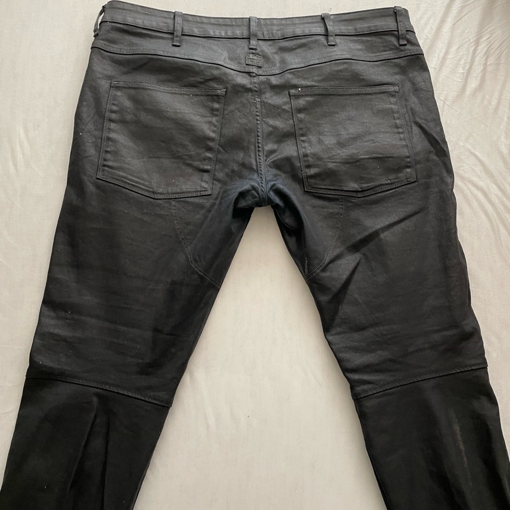 Rare Men’s Gstar Raw 5620 G-Star Elwood Biker Jeans Size 38x32